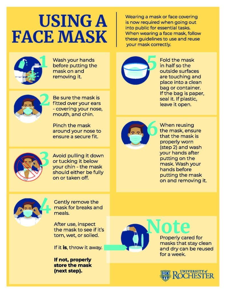 New face mask policies, resources announced for employees and students