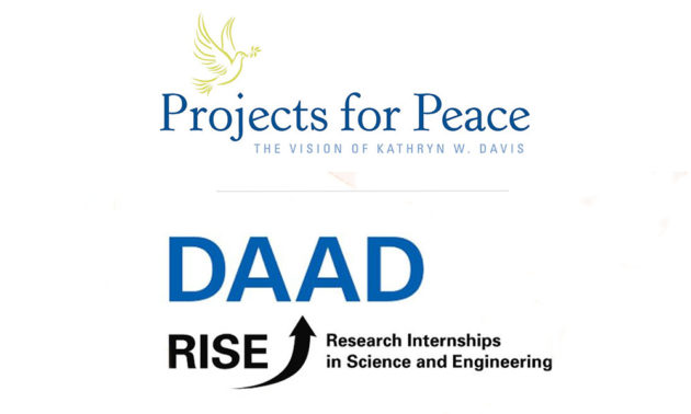 Logos of David Projects and DAAD Rise juxtaposed.