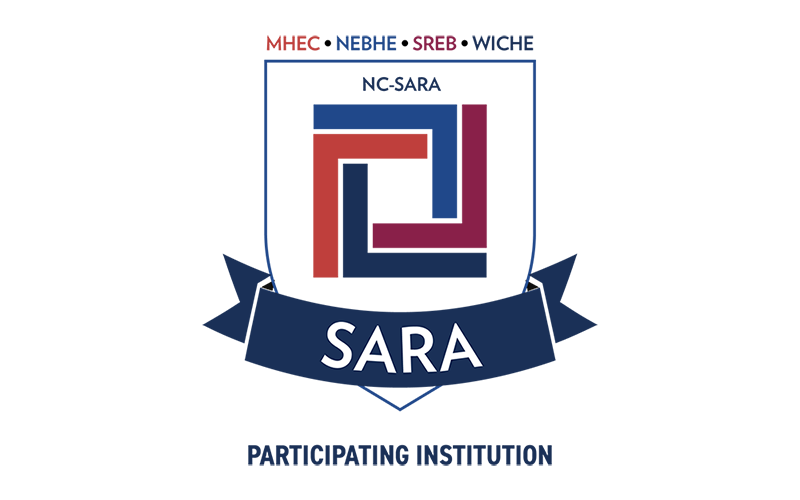 SARA participating institution seal.