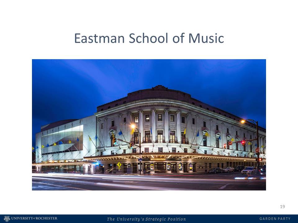Eastman School of Music facade