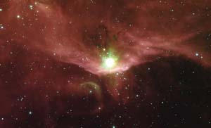 image from Spitzer telescope