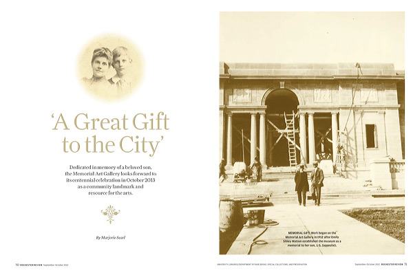 ‘A Great Gift  to the City’