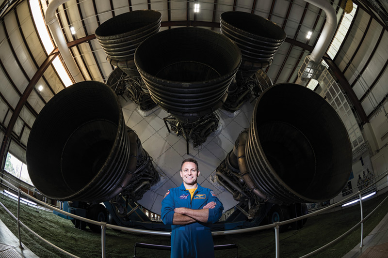 University of Rochester astronaut Josh Cassada