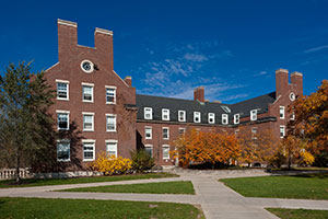 An exterior view of Crosby Hall